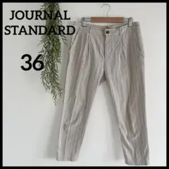 JOURNAL STANDARD 【36】ストライプパンツ ベージュ パンツ