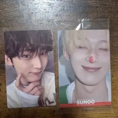 ENHYPEN　SUNOO カード 2枚セット