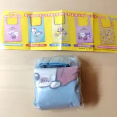 サンリオ　ハチワレ　キティ　エコバッグ　ガチャ