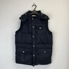 CIAOPANIC TYPY ダウンベストネイビー ダウンベスト フード付き