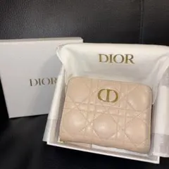 DIOR ディオール CARO LAVENDER ウォレット ハート柄 小銭入れ - メルカリ