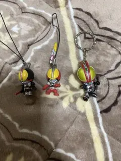 仮面ライダー555 フィギュア型キーホルダー 3個セット