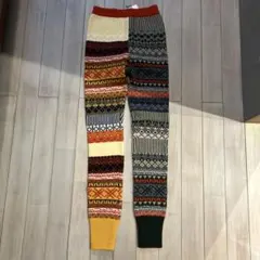 nagonstansマルチカラーニットpants