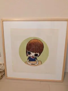 奈良美智 2003 Untitled 原画 色鉛筆 額装 奈良美智 2003 Untitled 原画 色鉛筆 額装 - メルカリ