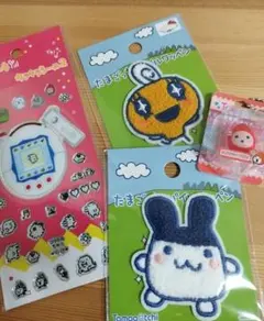 たまごっち　ガチャ＆ワッペンシールセット