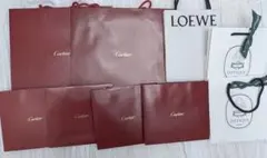 Cartier ショップ袋　他