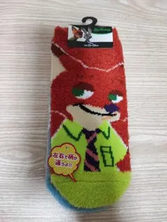 ズートピア ニック・ワイルド ジュディ・ホップス 靴下 23～25cm