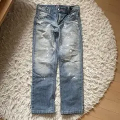 C-SEVENTEEN ダメージデニムパンツ S