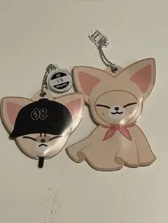 straykids dominATE うちわキーホルダー フォクシニー アイエン