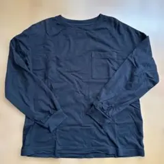 GU KIDSコットンポケット付きT（長袖）　150