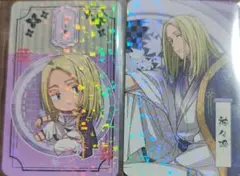 神々廻　ホログラムカード　丸窓　2枚　カード