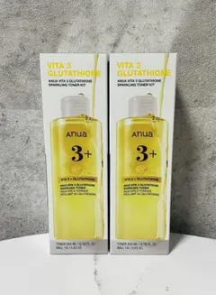 Anua VITA 3 グルタチオン スパークリング トナー 200ml✖️2本のサムネイル