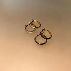 フープピアス 両耳ペア