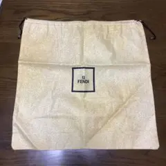 フェンディ「FENDI」バッグ保存袋　黄色　イエローのサムネイル