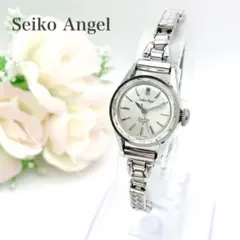 稼働品　Seiko Angel セイコーエンジェル　手巻き　21石 ヴィンテージのサムネイル