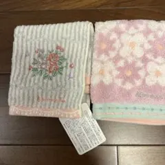 新品！ Afternoon Tea タオルハンカチ２枚セットです♪