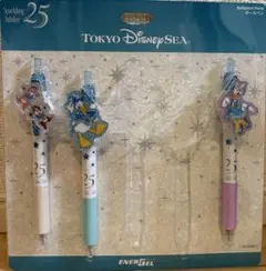 ディズニーリゾート ENERGEL 4色ボールペン ダッフィー ジュビリー