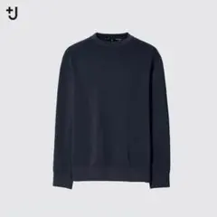 UNIQLO +J ドライスウェットシャツ 長袖 ブラック メンズ L ユニクロのサムネイル