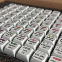 KBDfans メカニカルキーボード スイッチテスター 72種 KBDfans 72キーメカニカルスイッチテスター - メルカリ