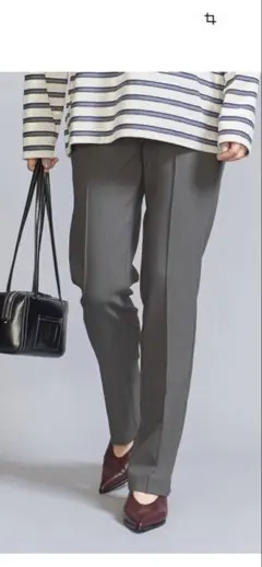 BEAUTY&YOUTH スリムバックジップパンツ