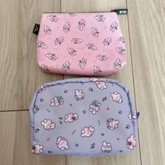 BT21＊ポーチ COOKY 2点セット