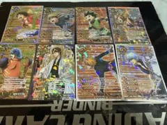 J*e様 超Ω Ω オメガ 9枚 ルフィ ワンピース ミラクルバトルカードダス