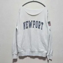 brandy melville NEWPORT スウェット