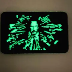 ジョン ウィック キアヌリーブス 蛍光 蓄光 【310】ワッペン ベルクロ付