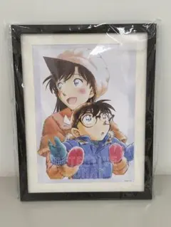 名探偵コナン　セガくじ ラストラッキー賞　額入りアート コナン　蘭