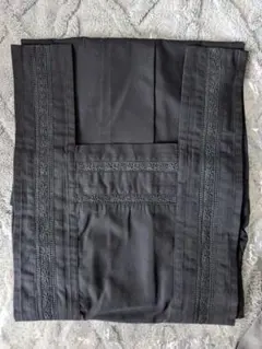 葬礼用　ブラックエプロン　新品