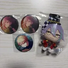 プロセカ 類 ぷちぬいマスコット グリッター缶バッジ えむ 司