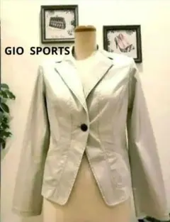 GIO SPORTS テーラードジャケットライトベージュのサムネイル
