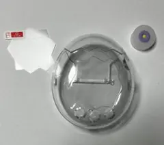 たまごっちパラダイス　クリアケース　パープル　ダイヤルカバー