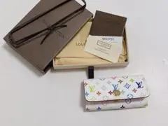 ルイヴィトンLOUIS VUITTONマルチカラー4連キーケース