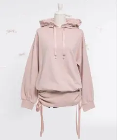 DearMyLoveRose ゆるピタドロストワンピース ピンク