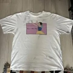 00s ディズニーパロディTシャツ　白雪姫　ネタ系