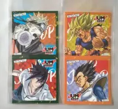 JUMP SHOP　ドラゴンボール、NARUTO　ステッカー　２点セット