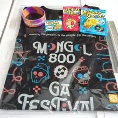 MONGOL800 GA FESTIVAL Tシャツ・ラバーバンド・ステッカー