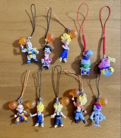ドラゴンボール フィギュアストラップ 10個セット