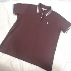 U.S. POLO ASSN. ポロシャツ ブラウン Lサイズのサムネイル