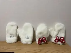 ミッキー・ミニー 東京ディズニーリゾート 手袋ミトン 大人用✖️２セット