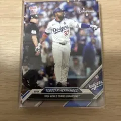 Teoscar Hernández Dodgers トレーディングカード
