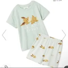 ジェラートピケ ショートパンツセット ポケモン　イーブイ ジェラピケ