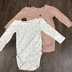 h&m オーガニックコットン肌着　2点セット　74cm 6-9ヶ月