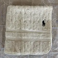 RALPH LAUREN タオルハンカチ　フェイスタオル　34cm×34cm