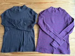 お値下げ！UNIQLO 長袖カットソー 120cm 2枚セット