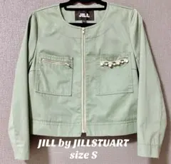 JILL by JILLSTUART ノーカラージャケット ビジュー ミリタリーのサムネイル