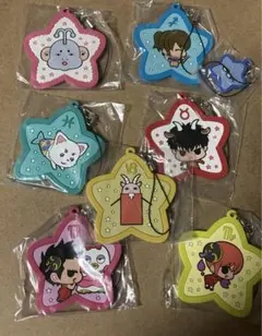 銀魂　ラバーマスコット　土方十四郎　 ハタ王子 定春 ジャスタウェイ　S1