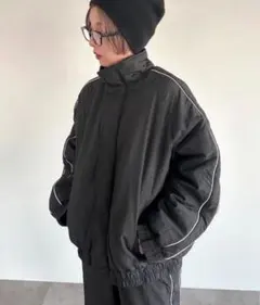 apres jour mignon パディングブルゾン ナイロンジャケットのサムネイル