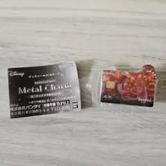 ディズニー ミニチュアメタルチャーム JCBカード